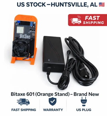 US STOCK Bitaxe Gamma 601 1.2TH/s 2.4G WiFi 18W BTC Solo Lottery Miner BTC Miner