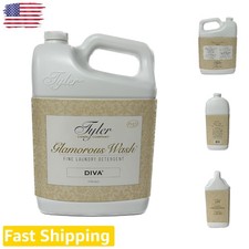 Luxury Tyler Diva Glam Wash 128oz Liquid Detergent Floral Scent Fine Fabric Care