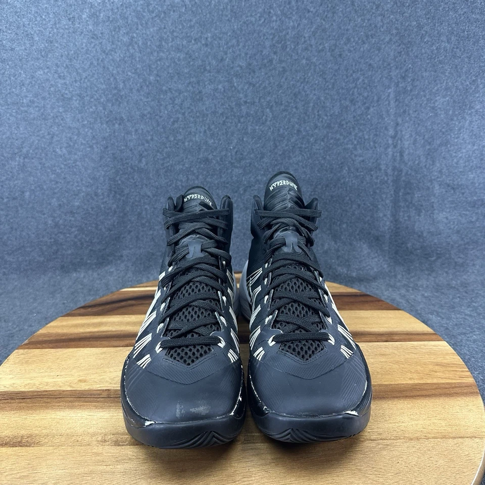 Nike Hyperdunk TB Womens Size 9.5 Basketball Shoes Sneakers Black 599527-001 - Image 3 of 4