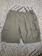 REI Co-op Men  s Sahara Cargo Shorts Beige Size M 9" Inseam