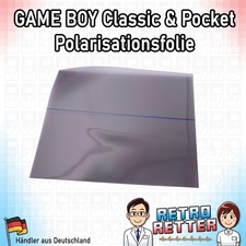 Display Polifolie GameBoy Classic & Pocket Polarisationsfolie Backlight DMG GBP