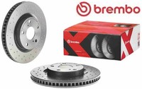 2X Bremsscheibe Brembo 09.A417.1X 2 Bremsscheiben Vorderachse Vorne