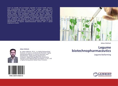 Legume biotechnopharmaceutics Akbar Nikkhah