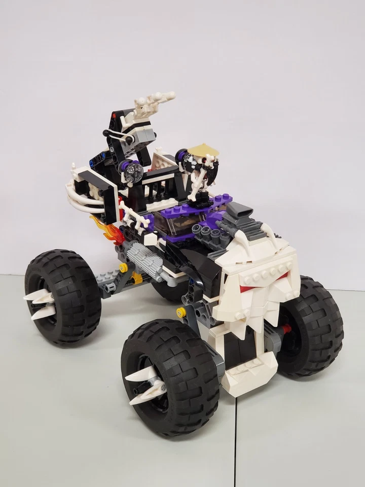 LEGO 2506 NINJAGO SKULL TRUCK w/ Wyplash Minifig - No Box or Manual - Image 2 of 4