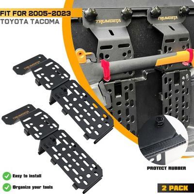 #ad Truck Bed Rail Side Mount Holder for 2005 2023 Toyota Tacoma Modular Accessories $58.88