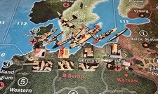 Axis & Allies - Board Game - Complete 74pc German Player Army - GSD games