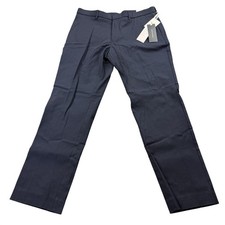 Tommy Hilfiger Mens Stretch Dress Pants Navy 34x30 NWT Slim Fit
