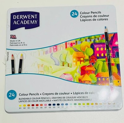 24er Set Derwent Academy Farbstifte 