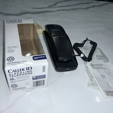 NEW Black Southern Bell Freedom Phone Caller ID Sleekline Telephone  FM2552BLW
