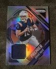 Drake Maye Silver Prizm Patch