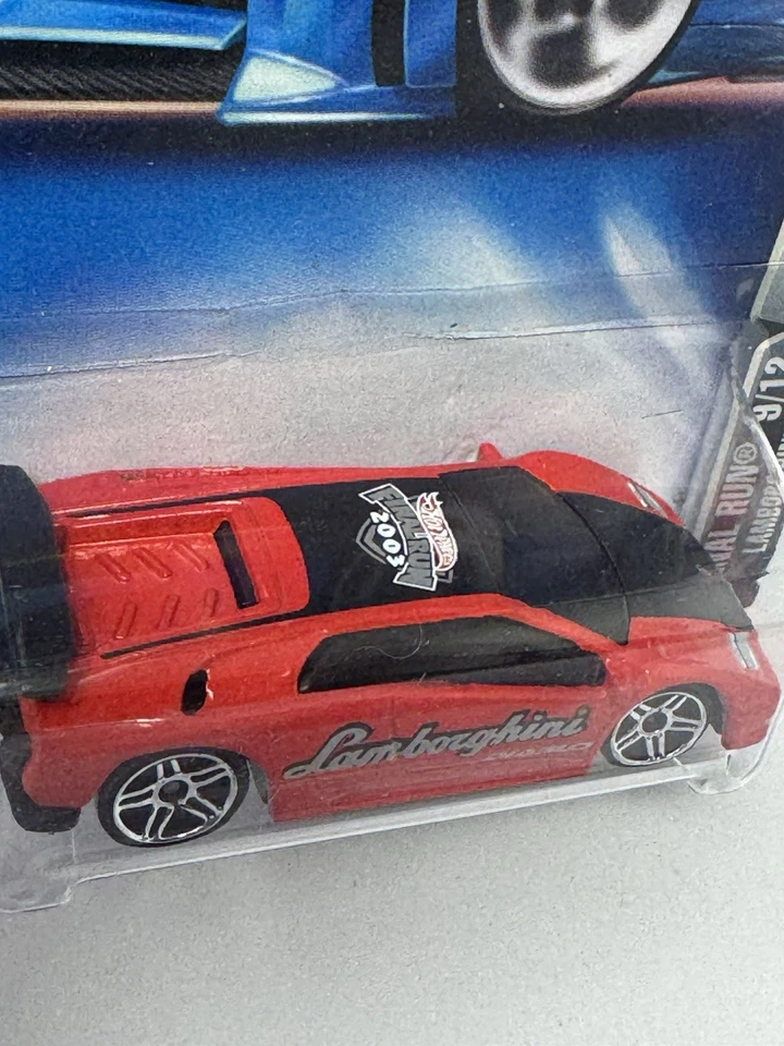 Hot Wheels 2004 Final Run Red Lamborghini Diablo #203 A18 - Image 3 of 4