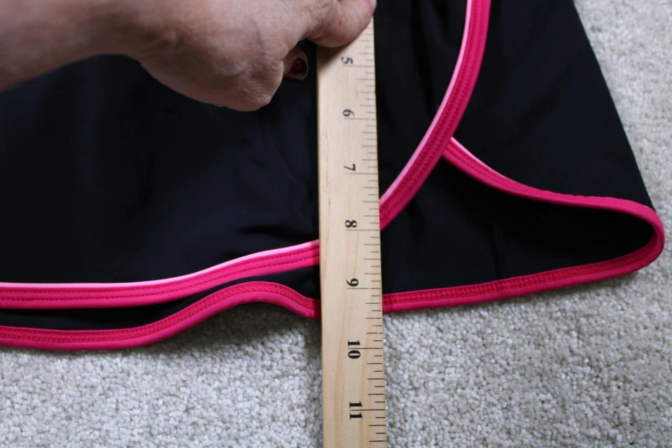 Falda Kyodan para mujer mediana negra rosa ropa deportiva secado rápido correr Foto 3 de 4