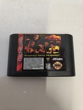 WWF Raw Wrestling's Rudest And Roughest: Sega Genesis Cleaned Tested And Working