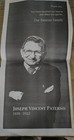 LOT Coach Joe Paterno Penn State Football Collegian Newspapers 2012 Memorial — photo 3