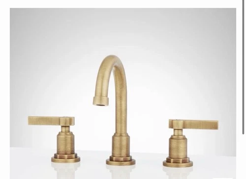 Signature Hardware Greyfield Widespread Bathroom Faucet SHWSCGF807AGBR - Picture 1 of 6