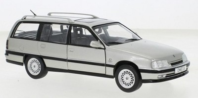 Opel Omega A2 Caravan 1990 grau met. Modellauto WB124165 Whitebox 1:24