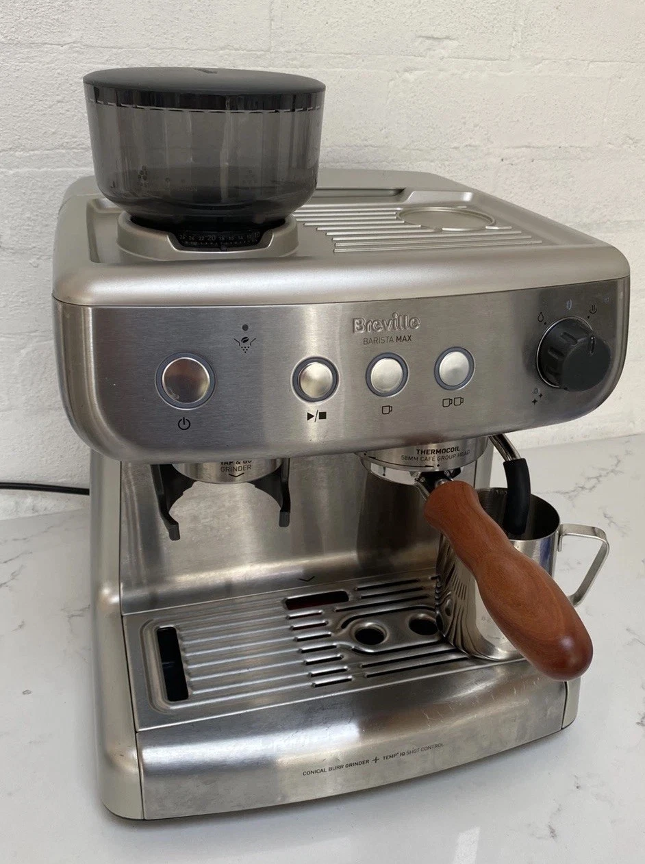 Breville Barista Max Espresso Coffee Machine - Stainless Steel (VCF126) + EXTRA
Opens in a new windo