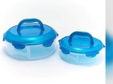 LOCKNLOCK  2-PC SMALL & LARGE NESTABLE PIE CA...