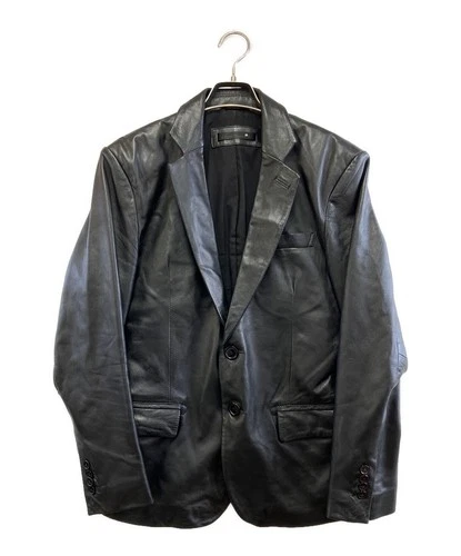 Liugoo Leathers Leather Jacket Men's Size L Black - product listing photo