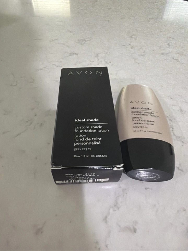 Avon Ideal Shade Custom Shade FOUNDATION Lotion Color: Medium Deep SPF 15 - Image 4 of 4