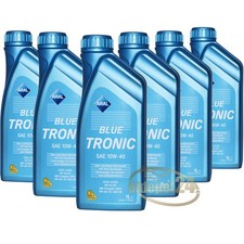 Aral BlueTronic 10W-40 VW 50101/50500 MB 229.1 Motor&ouml;l Blue Tronic 6x1 Liter