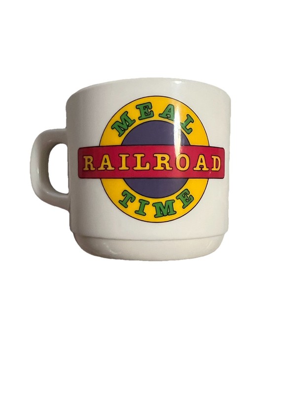 Vintage 1994 Oneida Railroad Mealtime Plastic Kids Cup