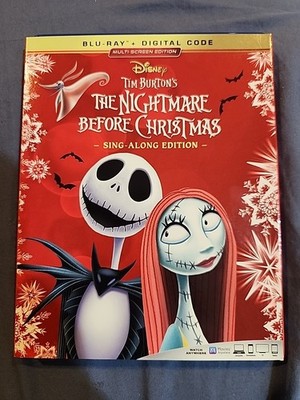 Disney's Tim Burton's The Nightmare Before Christmas Sing Along Edition W/Slip