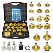 20pcs Brake Bleeder Adapter Kit Master Cylinder Multiple Sizes 20pcs Brake Bleeder Adapter Kit Master Cylinder Multiple Sizes