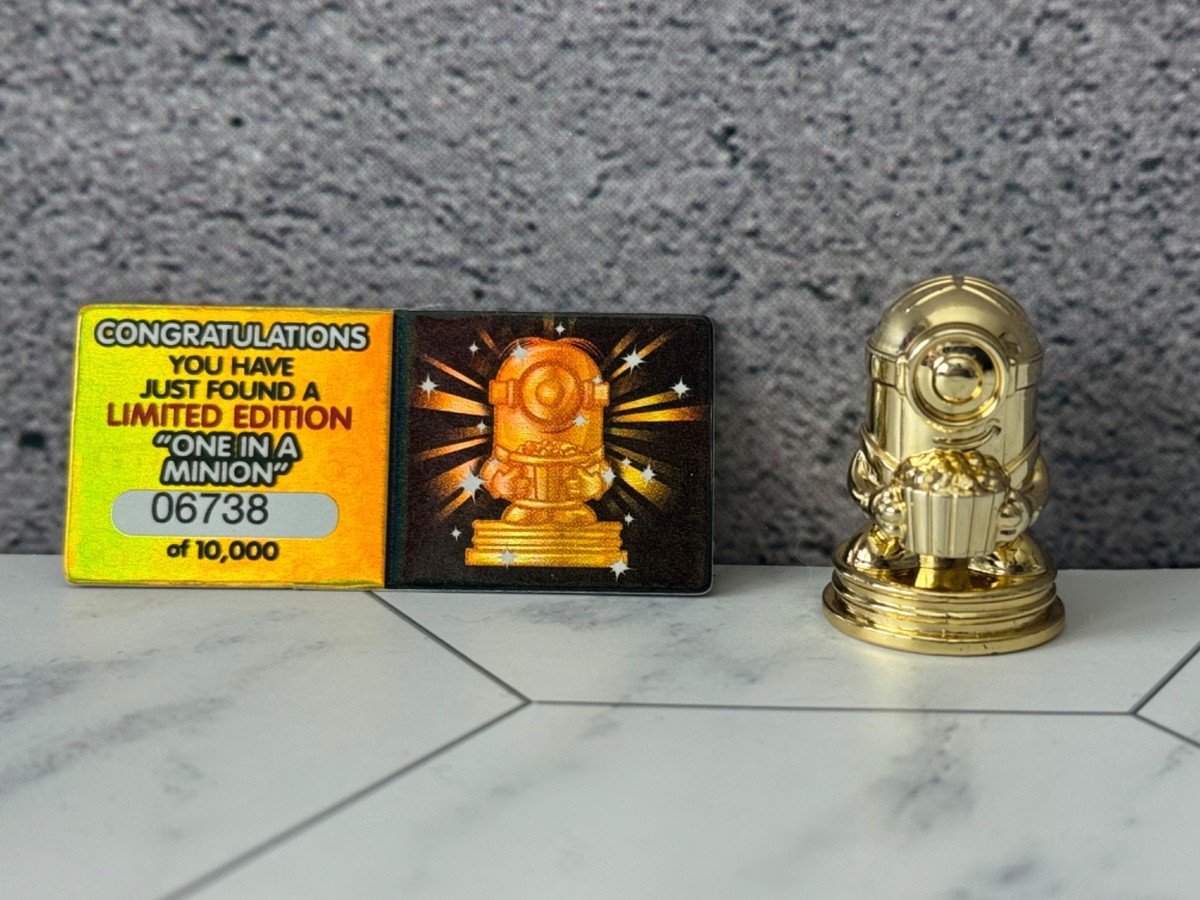 Minions Mineez Series 1 LIMITED EDITION One In A Minion 6738/10000