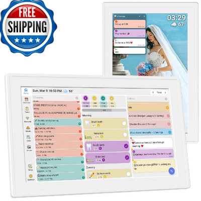 Bmdigipf Digital Calendar Touch Screen Wall Mountable Multi-Platform Calendar