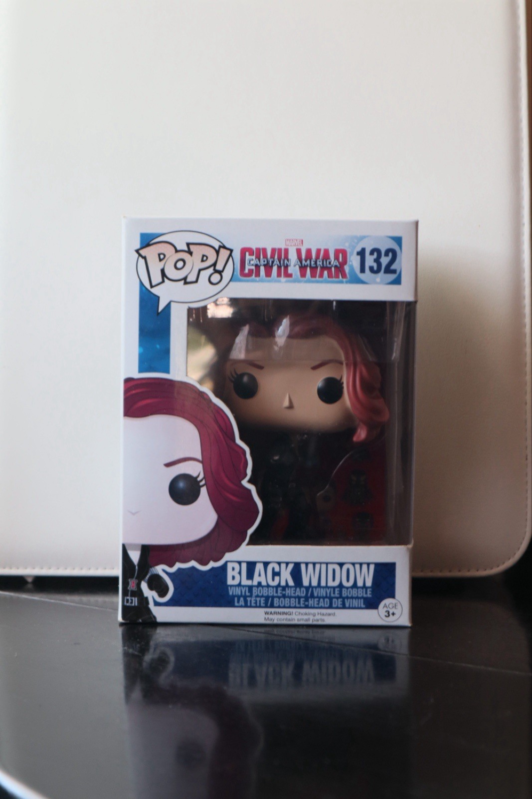 Funko Pop Marvel Black Widow #132 Vinyl Collectible Figure
