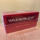Vintage Win Lose or Draw Refill Pack 1 Milton Bradley BRAND NEW & Sealed 1989
