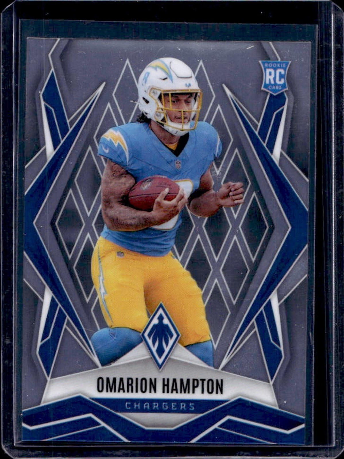 2025 Panini Phoenix Omarion Hampton RC Rookie #192 Chargers