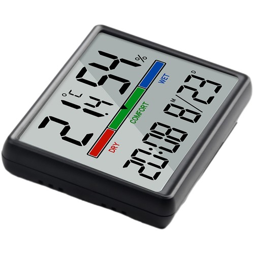 Easy to Read Digital Wall Clock with Temperature and Humidity Monitoring - Picture 10 of 47