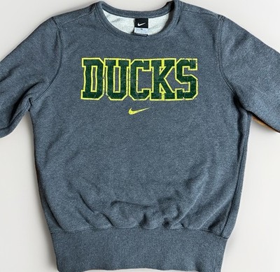 Nike Oregon Ducks Crewneck Sweatshirt Womens XL Gray Vintage University College