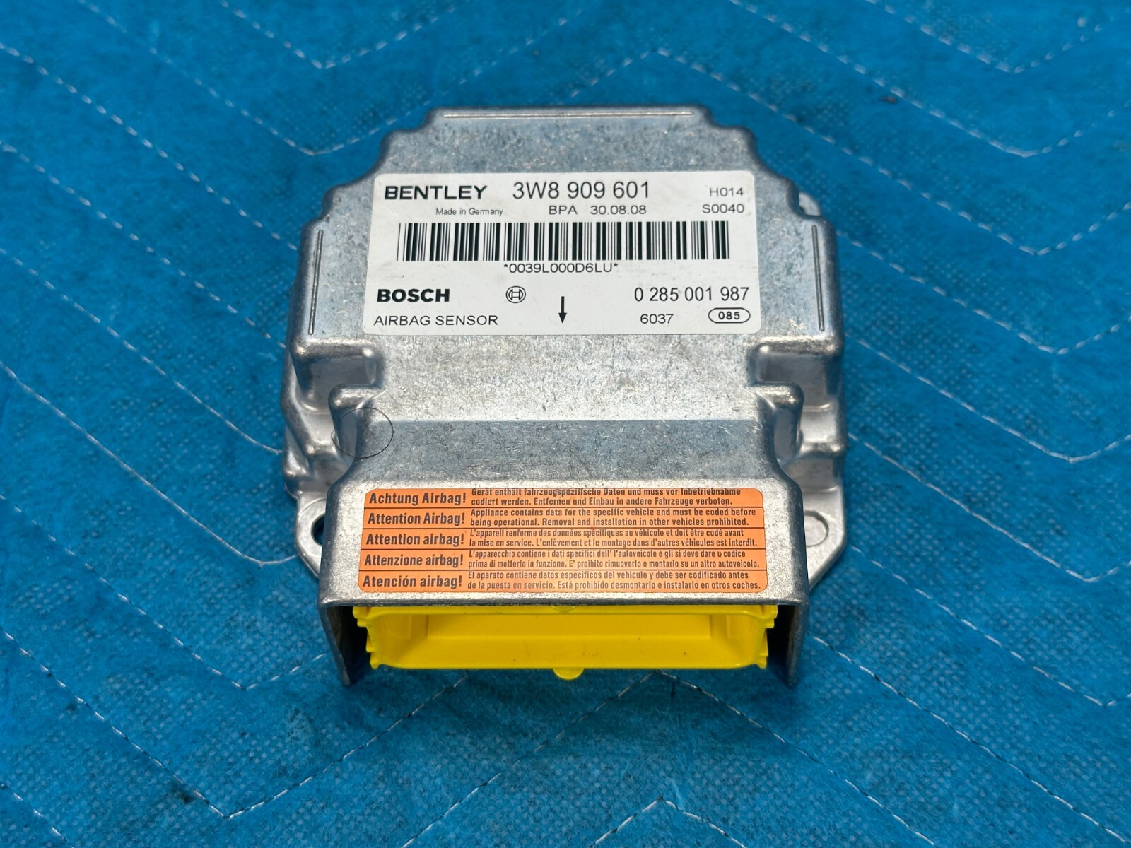 Bentley Continental Flying Spur SRS Bag Control Module 29k 2006-2012 OEM