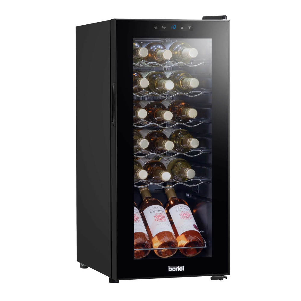 Wine Cooler Drinks Fridge, 18 Bottle, Touch Screen Controls, LED, Baridi DH6 B