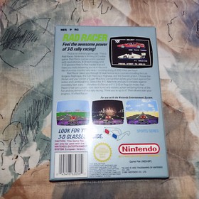 RAD RACER NES NUEVO SIN ABRIR
