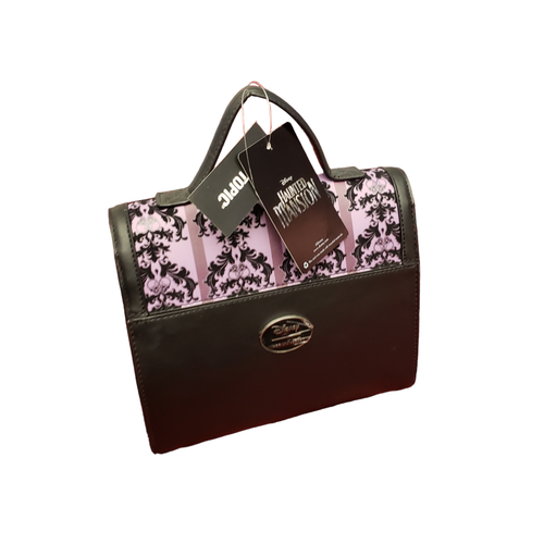 Disney Haunted Mansion Madame Leota Crossbody Satchel Bag Purse Purple NWT - Picture 5 of 6