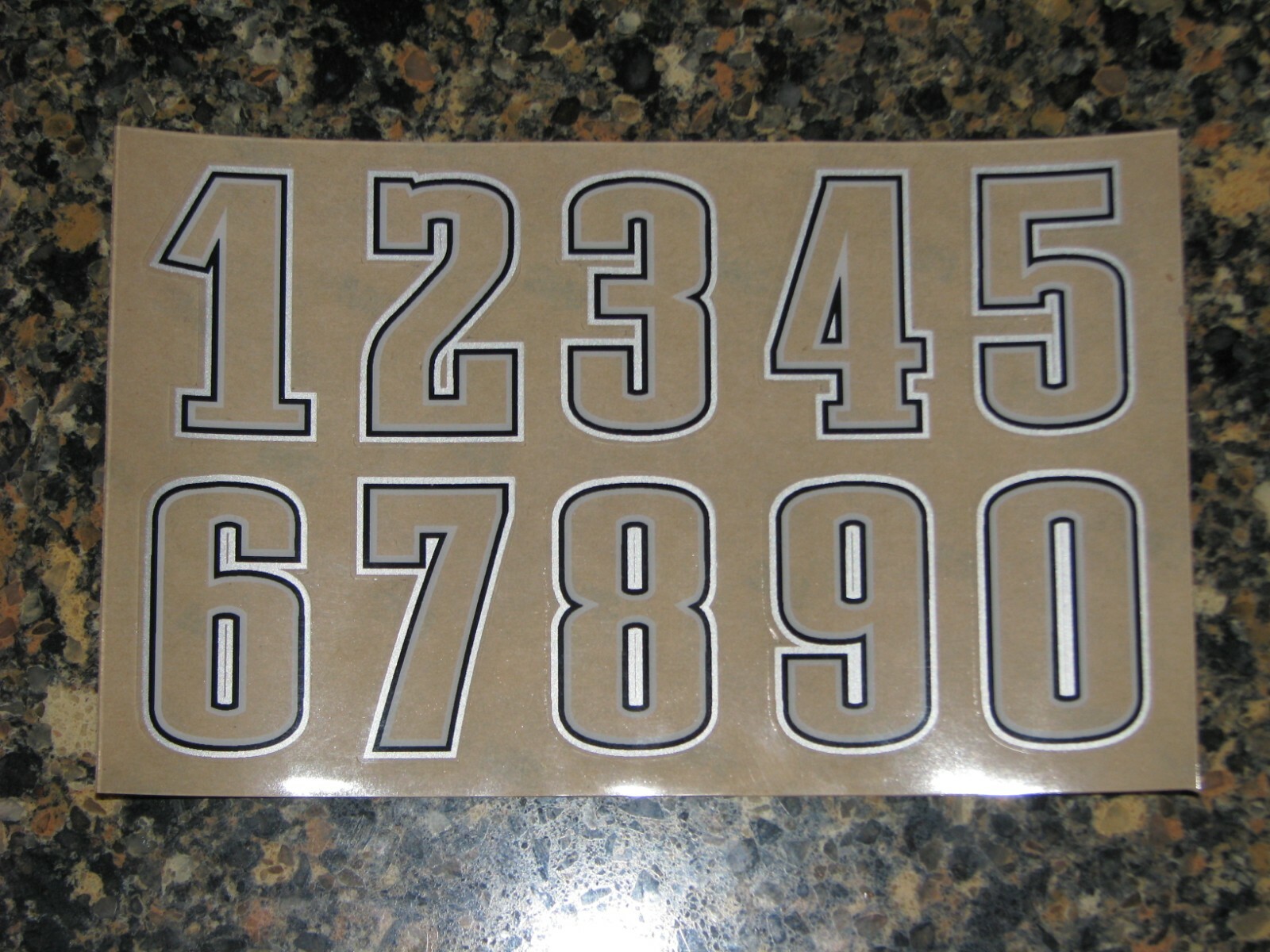 PHILADELPHIA EAGLES 2021 Football Helmet Numbers Decals 09 MINI Size