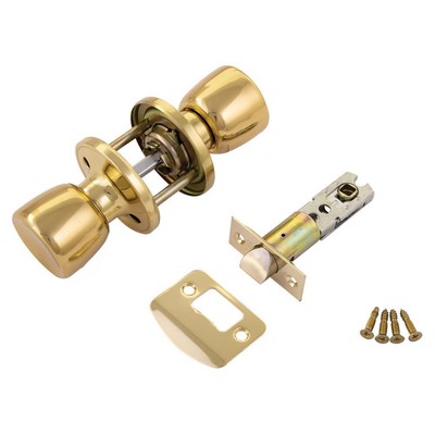 L30641 - ERA 170 Passage Knobset - Electro Brass