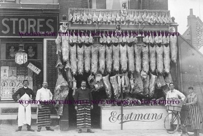 rp09343 - Eastmans Butcher Shop, Luton, Bedfordshire - Druck 6x4