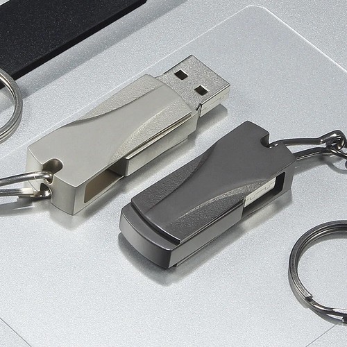 Flash Memory Stick Drive - Silver - 32GB or 64GB - Metal Casing. - 第 1/9 張圖片