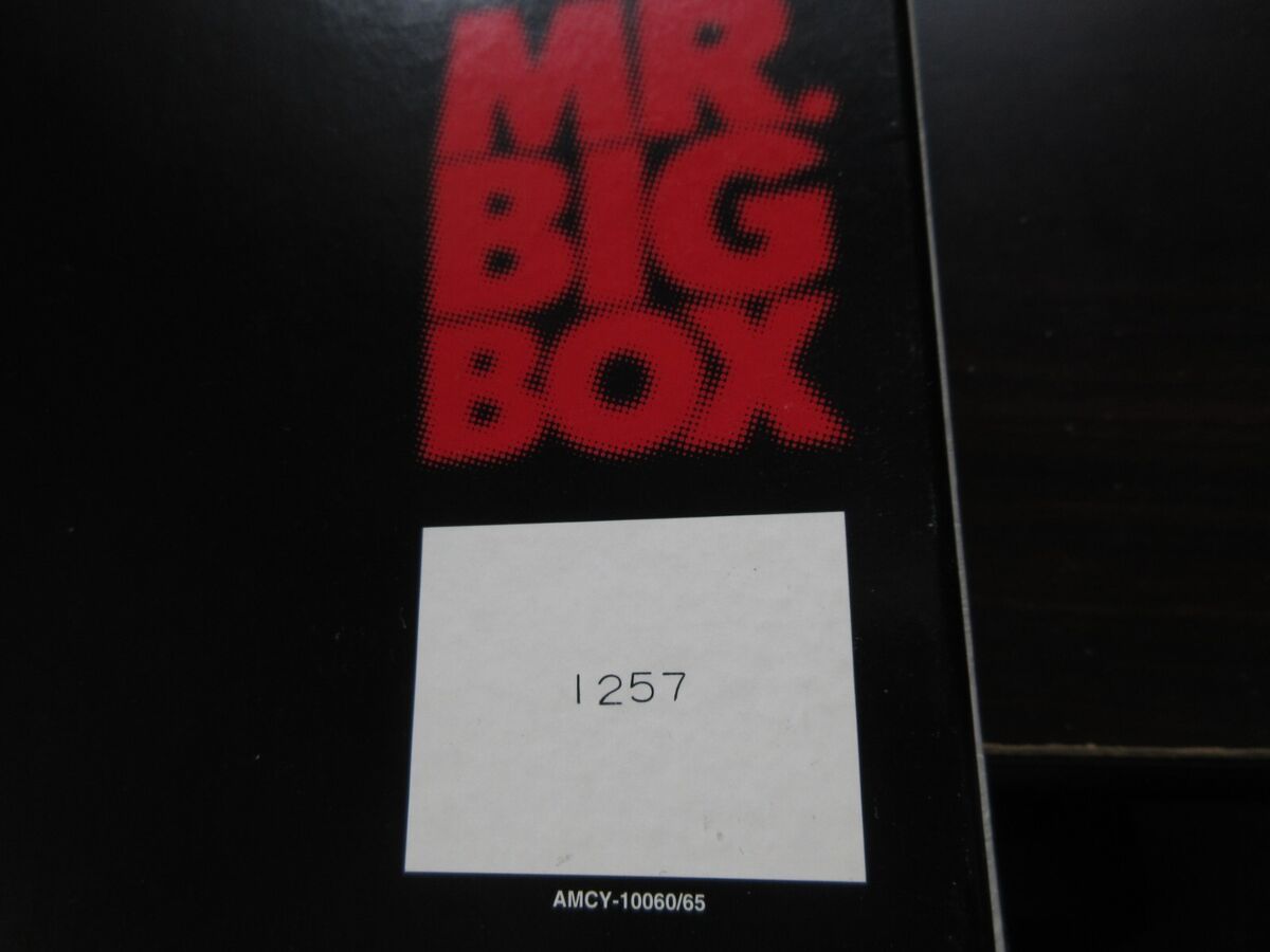 Mr. Big Box Japan Limited Six CD T-shirt Box Set AMCY-10060 /65 Paul Gilbert | eBay Mr. Big Box Japan Limited Six CD T-shirt Box Set AMCY-10060 /65 Paul Gilbert | eBay