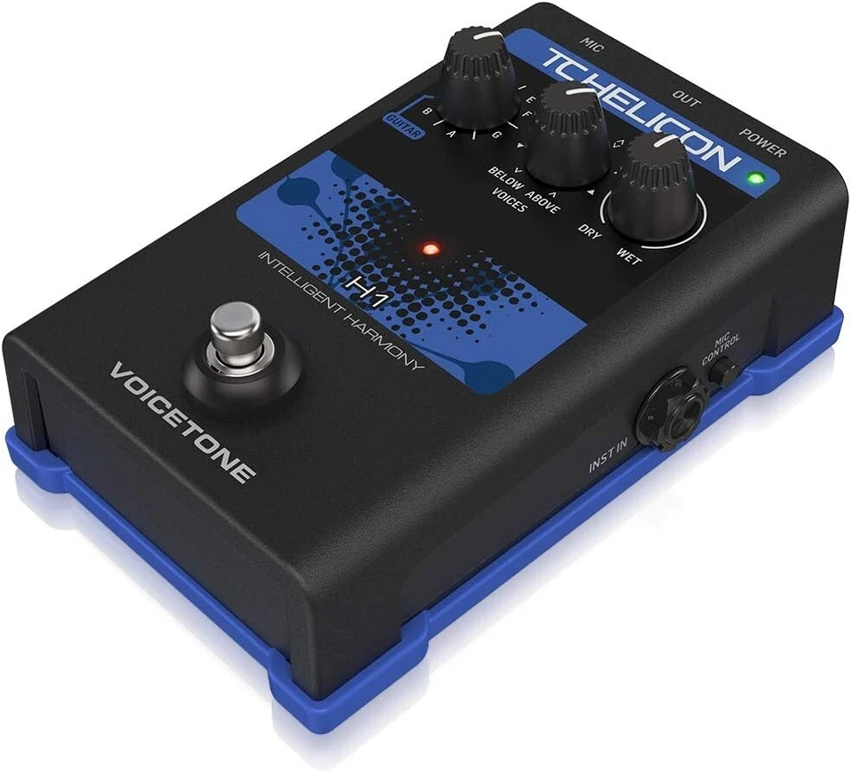 TC Helicon Voicetone H1 Intelligent Harmony Vocal Effects Pedal P-26895 F/S new - Image 3 of 4