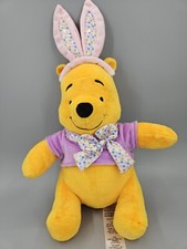 Disney Winnie the Pooh Easter Bunny 2023 Plush 14  Seated To Ears.