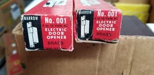 Electric Door Opener Latch No. 001 - 8 to 16 volts A.C. NARROW  New Old Stock