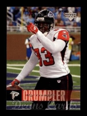 2006 Upper Deck #8 Alge Crumpler Falcons North Carolina 8 - NM/MT