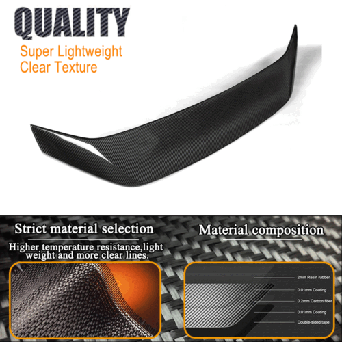 Rear Trunk Spoiler Wing For Subaru BRZ Scion FRS Toyota FT86 GT86 REAL Carbon - Bild 10 von 14