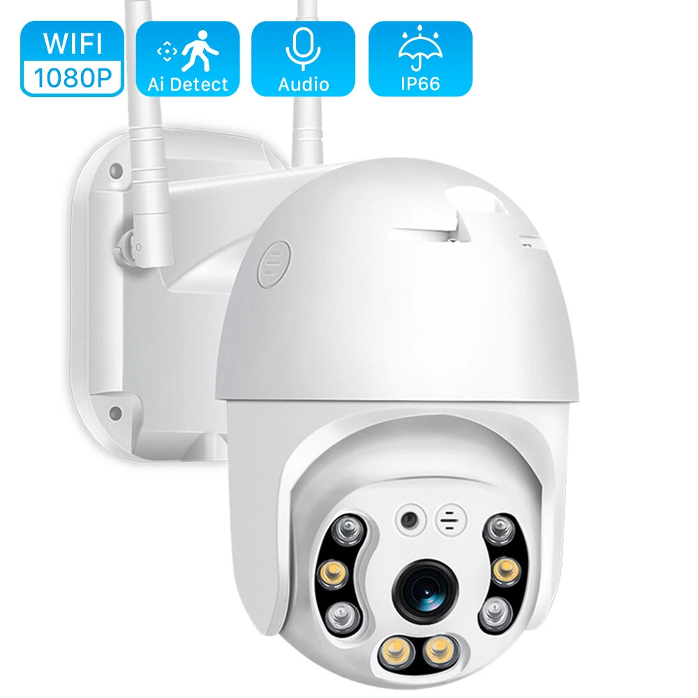 Outdoor WIFI Speed Dome IP Security Camera for Wireless Network Surveillance-image